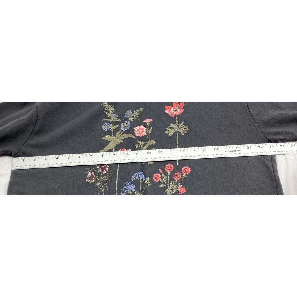 C&C California Flower Pullover Sweatshirt, Size 1 X Slate - Picture 4 of 6